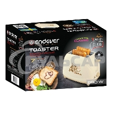 Тостер Endever Skyline ST-106, бежевый