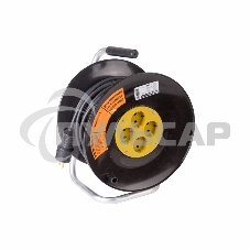 Удлинитель силовой на катушке 4 гнезда с/з 20 м 3х2,5 мм² PROFESSIONAL PROCONNECT