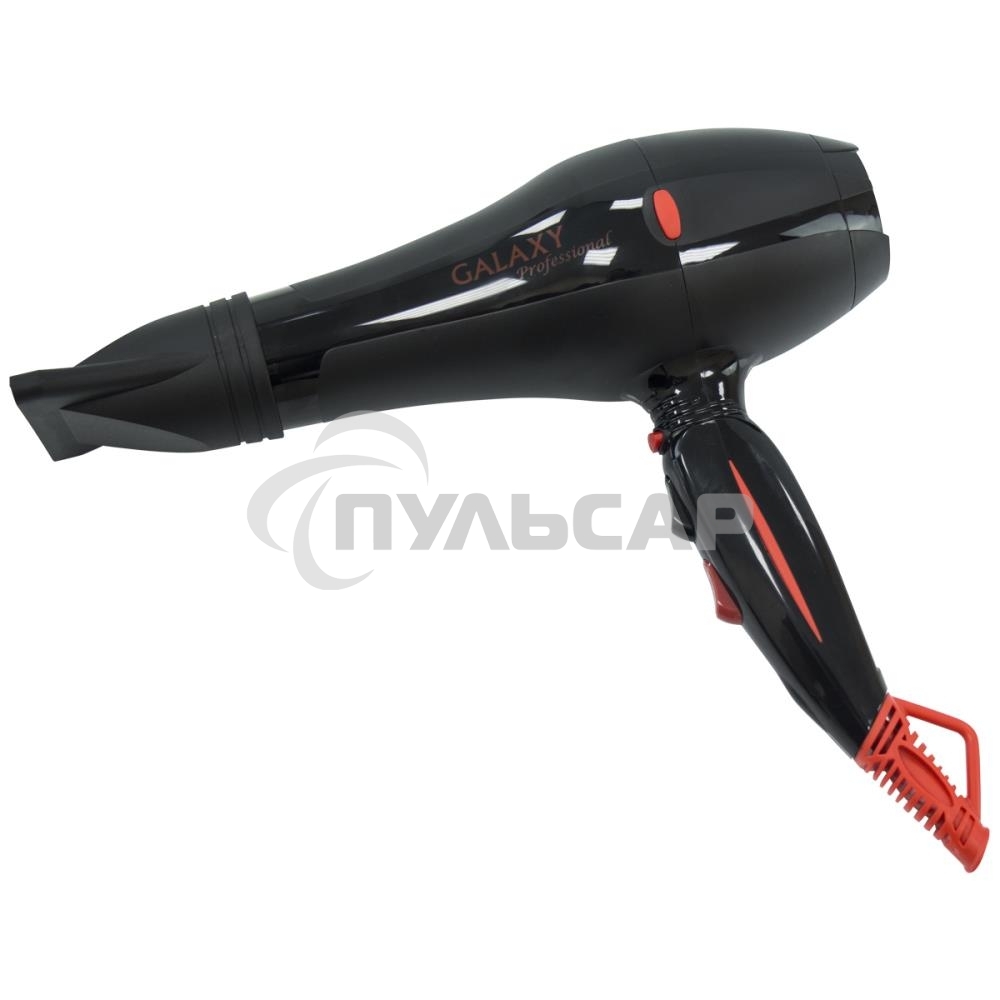 Фен для волос профессиональный Galaxy Line GL 4330, черный,2200 Вт, 2 скорости потока воздуха, 3 температурных режима, функция 