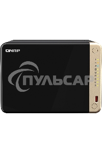 Сетевое хранилище NAS Qnap Original TS-664-8G 6-bay настольный Celeron N5095