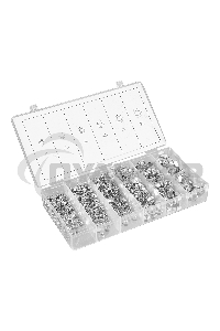 Набор гаек СИБРТЕХ М3, М4, М5, М6, М8, М10, 600 предм. СИБРТЕХ 47615