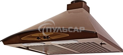 Вытяжка каминная Gefest ВВ 2 К17 коричневый/золотистый, 50 см, 180 куб. м/ч, 64 дБ