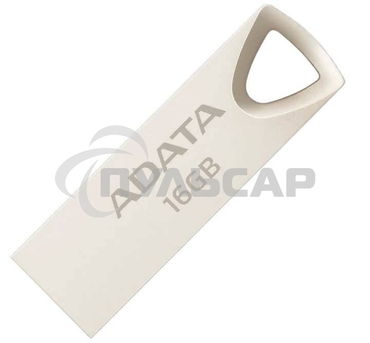 Флешка USB ADATA UV210 (AUV210-64G-RGD), 64 Gb, USB 2.0, R/W 15/5, серебро