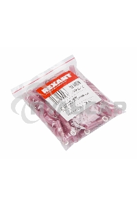 Наконечник кольцевой изолированный термоусаживаемый ø 4.3 мм 0.5-1.5 мм² (НКи-т 1.5-4/НКи-т1,25-4) красный Rexant