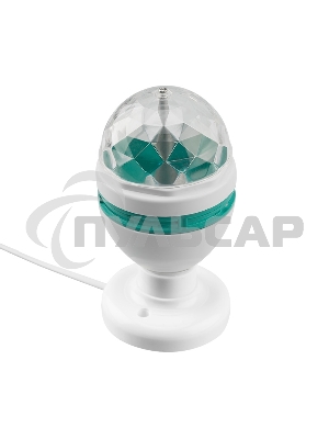 Диско-лампа Neon-night светодиодная e27, подставка с цоколем e27 в комплекте, 230 В