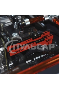 Оперативная память Patriot Viper Elite II, DDR4, 16Gb (2x8 Gb), 3200 MHz, CL18, DIMM, радиатор, красный, черный