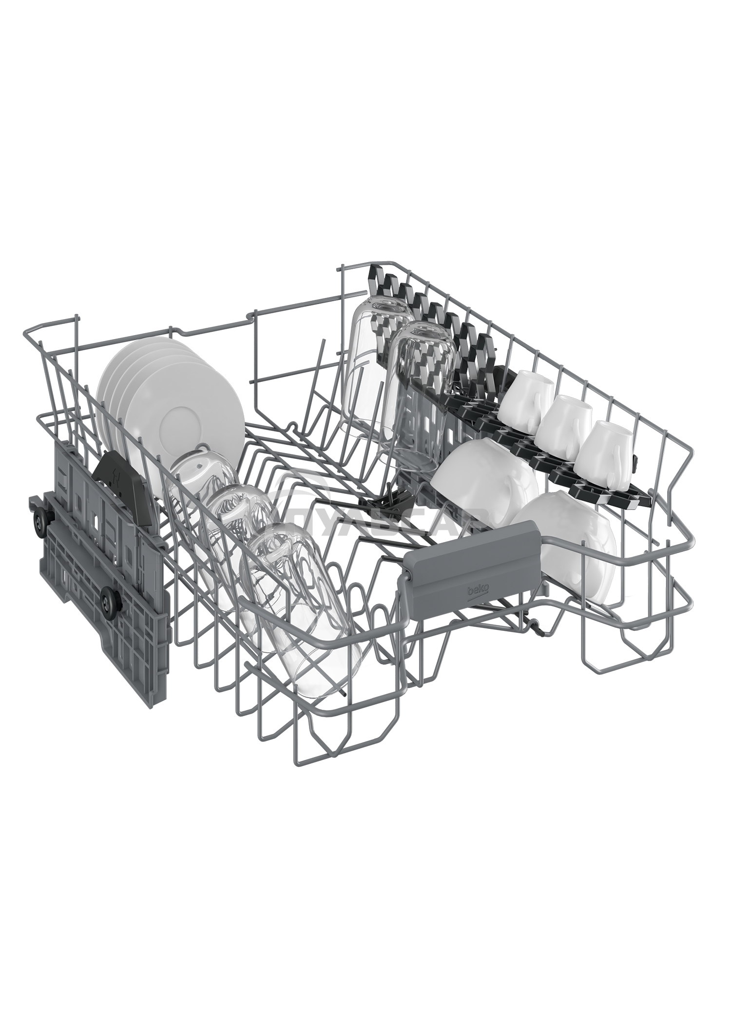 Встраиваемая посудомоечная машина Beko BDIS38120Q, белый, 44.8 см, 11 компл., 46 дБ, класс A