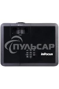 Проектор INFOCUS IN134ST DLP, 4000 ANSI Lm, XGA (1024x768), 28500:1, 0.626:1, 3.5мм in, Composite video, VGA, HDMI 1.4a x3 (поддержка 3D), USB-A (для SimpleShare и др.), лампа 15000ч.(ECO mode), 3.5мм out, Monitor out (VGA), RS232, RJ45, 21дБ, 3,2 кг