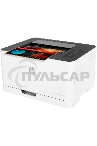 Принтер лазерный HP Color Laser 150nw (4ZB95A), A4, цветной, печ. до 18 стр/мин. (ч/б) до 4 стр/мин. (цвет), 600 x 600 dpi, USB, RJ-45, Wi-Fi, Air Print, Mopria
