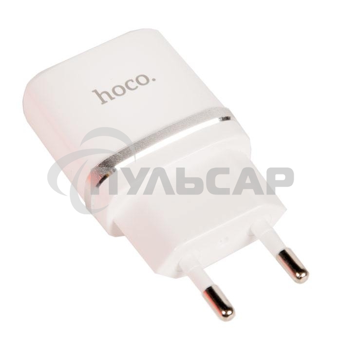 Зарядное устройство C12 Smart dual USB charger, белый