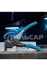 Заклепочник ручной, 290 мм, поворотный, 0-360, заклепки 2,4-3,2-4,0-4,8 мм Gross