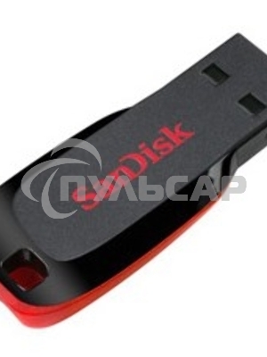Флешка USB Sandisk 32Gb Cruzer Blade SDCZ50-032G-B35 USB 2.0 черный/красный