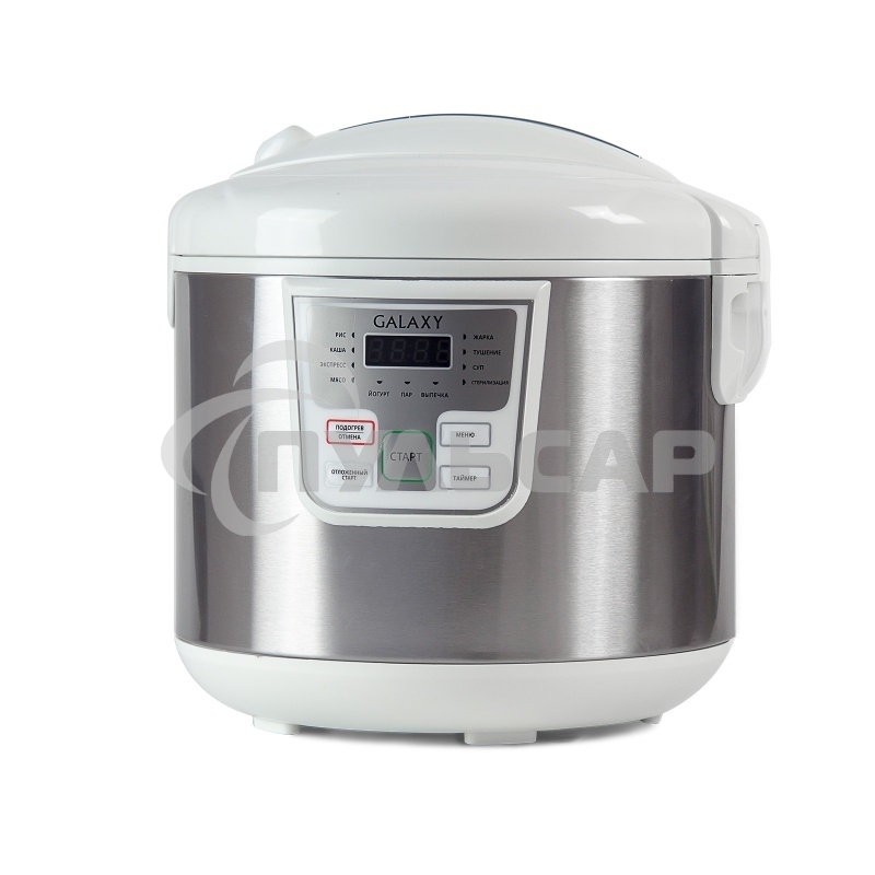 Мультиварка Galaxy GL 2641, белый, объем 5 л, 900 Вт, 11 программ