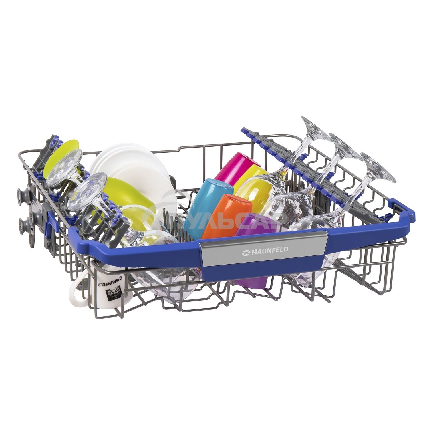 Встраиваемая посудомоечная машина Maunfeld MLP-12IMR, черный, 59.8 см, 14 компл., 44 дБ, класс A++