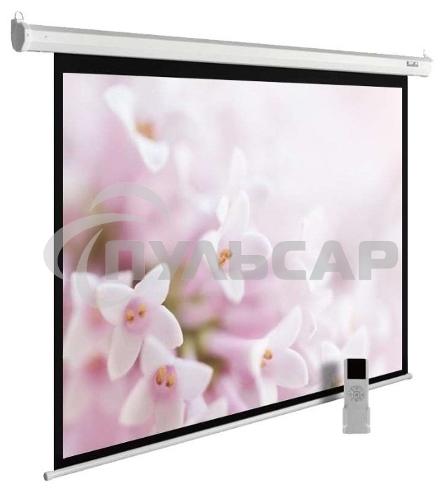 Экран Cactus 240x240см MotoExpert CS-PSME-240x240-WT 1:1 настенно-потолочный рулонный белый (моторизованный привод)