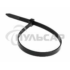 Хомут-стяжка кабельная нейлоновая Rexant 200 x7,6 мм, черная, упаковка 100 шт.