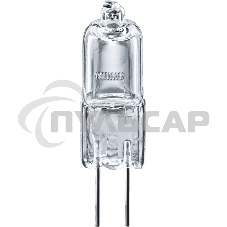 Лампа галогенная Navigator JC 10Вт clear G4 12В 2000h Лампа галогенная Navigator JC 10Вт clear G4 12В 2000h