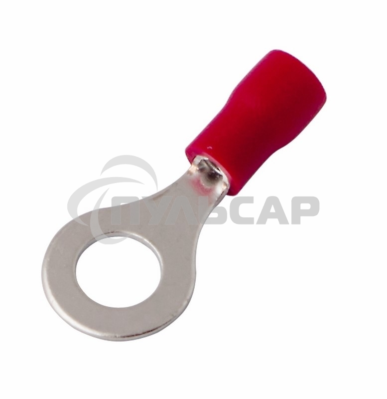 Наконечник кольцевой изолированный ø 6.5 мм 0.5-1.5 мм² (НКи 1.5-6/НКи 1,25-6) красный Rexant