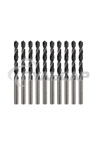 Сверло по металлу 5,5х93х57 мм HSS (10 шт. в упаковке) DIN 338 Kranz