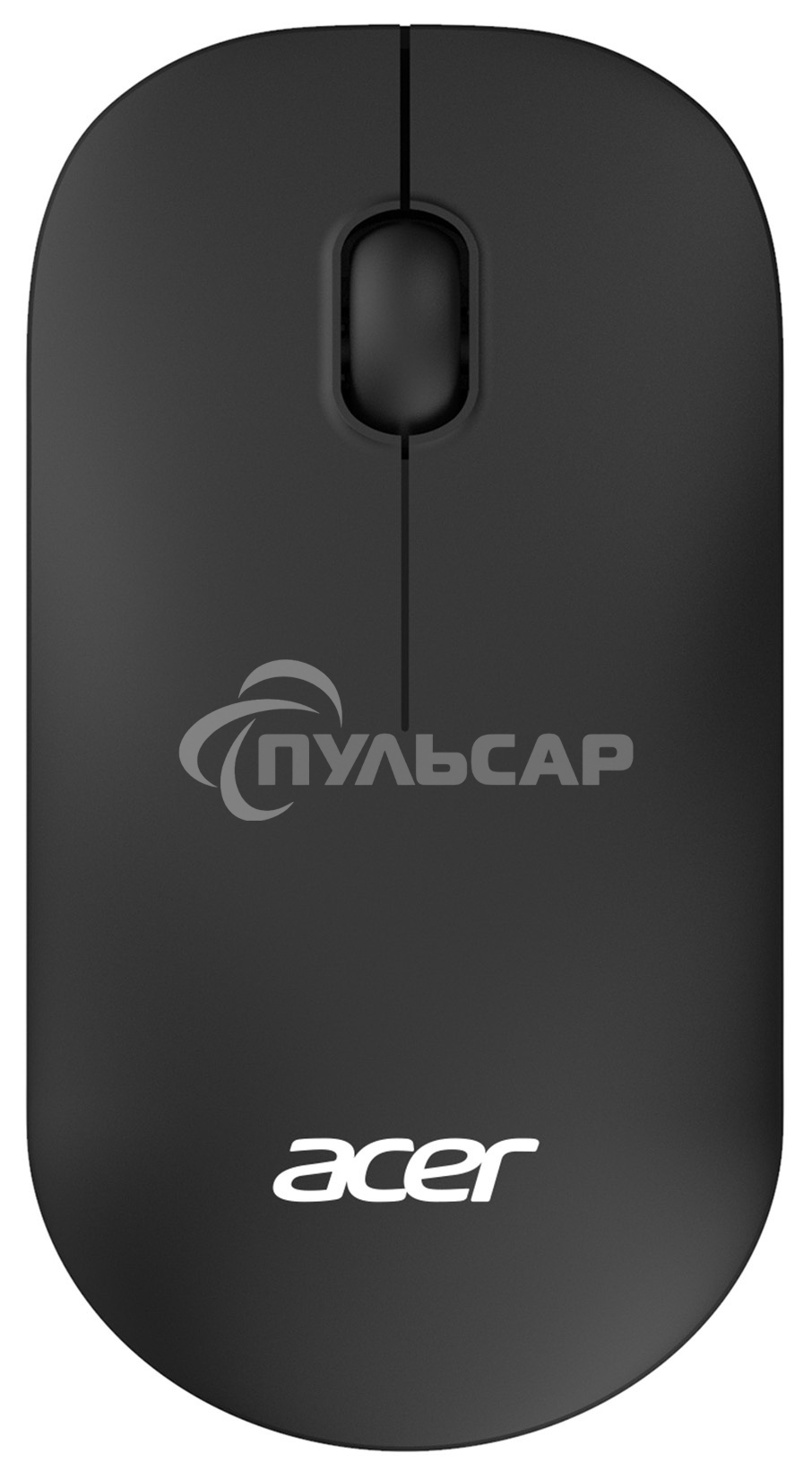 Мышь беспроводная Acer OMR130 черный, 1200 dpi, радиоканал, USB, кнопки - 3