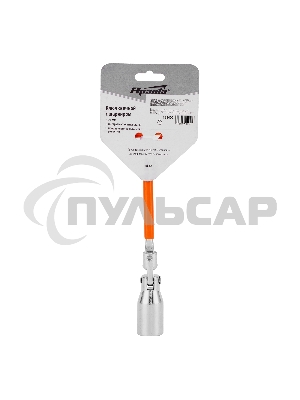 Ключ свечной, 21 мм, с шарниром Sparta