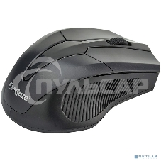 Мышь беспроводная ExeGate SR-9034 черный, 1600 dpi, радиоканал, USB, кнопки - 4