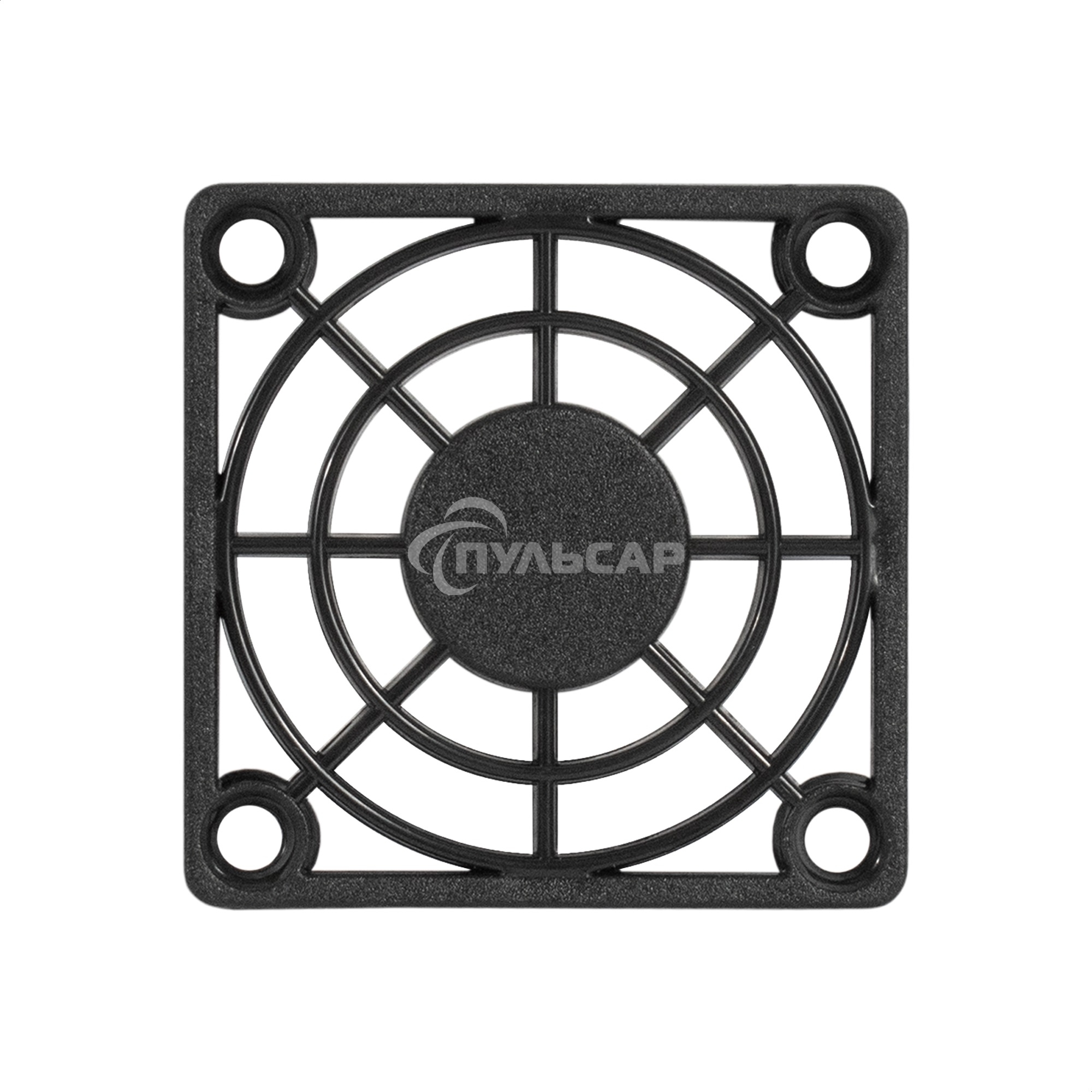 Решетка для вентилятора 40x40 ExeGate EG-040PSB (40x40 мм, пластиковая, квадратная, черная)