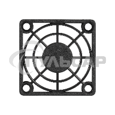 Решетка для вентилятора 40x40 ExeGate EG-040PSB (40x40 мм, пластиковая, квадратная, черная)