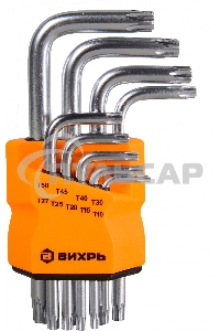 Набор ключей имбусовых Torx 73/6/5/12