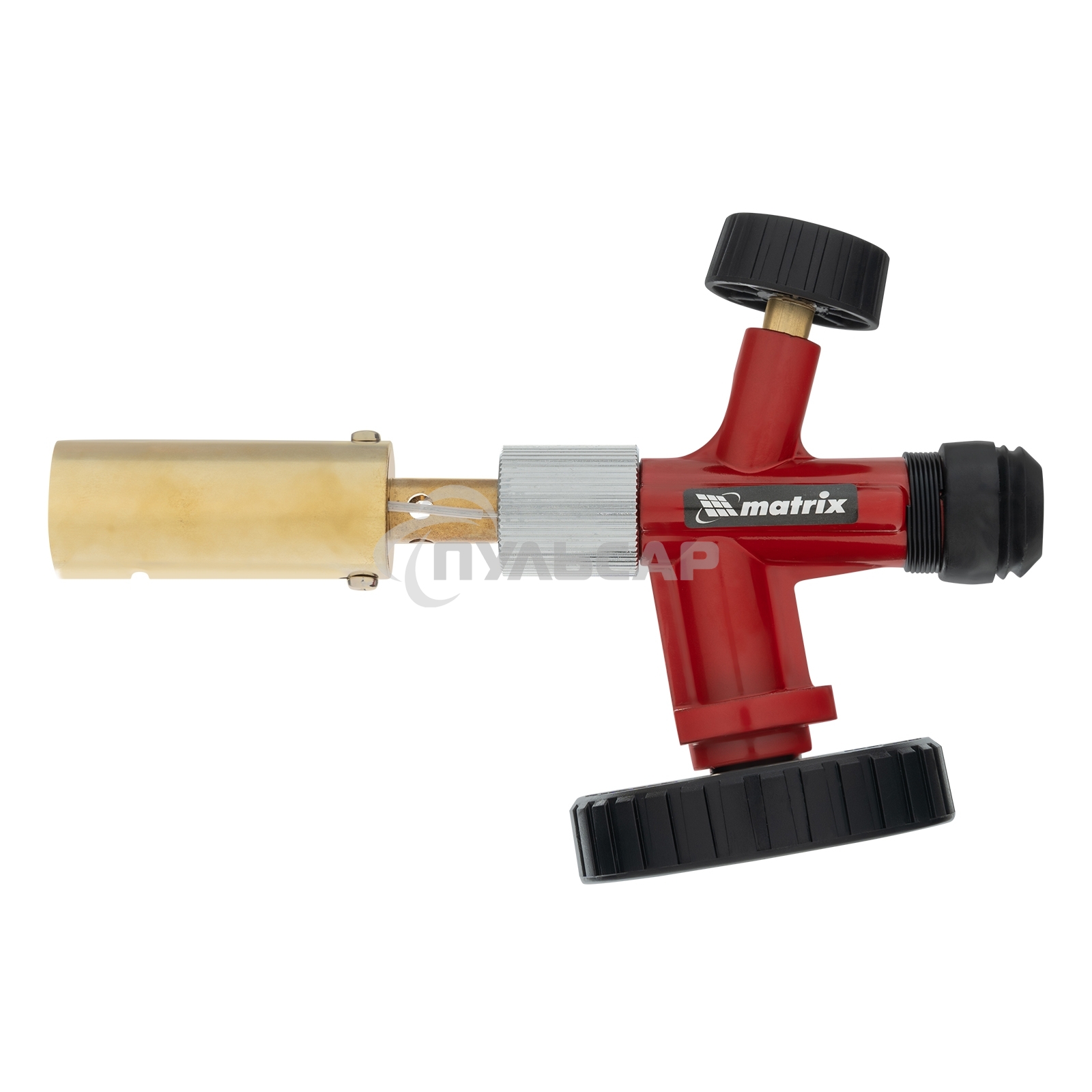 Горелка Matrix профессиональная на газовый баллон пьезоподжиг металл. корпус