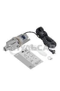 Вибрационный СИБРТЕХ насос СВН300Н-15 нижний забор 300 Вт напор 75 м 1200 л/ч кабель 15 м 99306