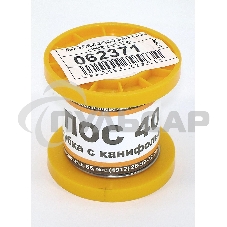 Припой ПОС-40 диаметр 1,5 мм с канифолью 50 гр Припой ПОС-40 диаметр 1,5 мм с канифолью 50 гр