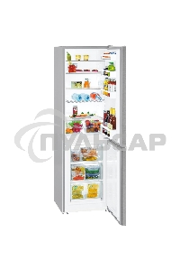 Холодильник Liebherr CUefe 3331-26 001 нержавеющая сталь двухкамерный 212/84л морозилка снизу