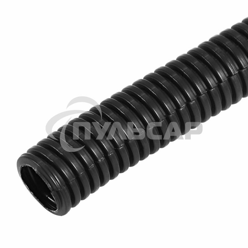 Труба автомобильная гофрированная ПП, Ø19.2 мм, разрезная, бухта 50 м/уп.