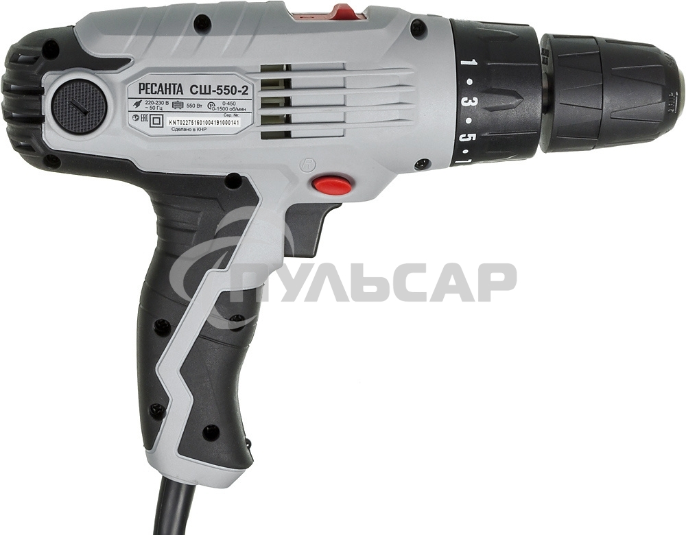 Дрель-шуруповерт Ресанта СШ-550-2 550Вт