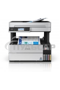 МФУ струйное Epson L6490 (C11CJ88405), A4, цветной, печ. до 17 стр/мин. (ч/б) до 9.5 стр/мин. (цвет), 1200 x 4800 dpi (печать) 1200x2400dpi (скан.), USB, RJ-45, Wi-Fi