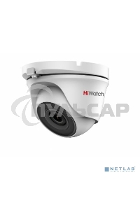 Камера видеонаблюдения HiWatch DS-T203(B) 2.8-2.8мм HD-CVI HD-TVI цветная корп.:белый