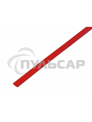 Трубка термоусадочная 6.0/3.0 1м красн. Rexant 20-6004