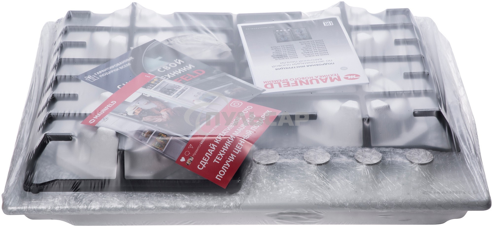 Газовая варочная панель Maunfeld EGHE.64.6CW/G