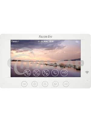 Видеодомофон Falcon Eye Cosmo HD Wi-Fi белый