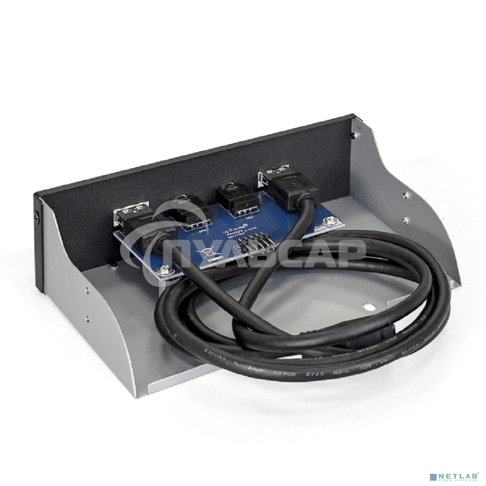 Планка USB на переднюю панель ExeGate EX289291RUS U5H-627, 5,25