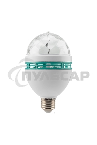 Диско-лампа Neon-night светодиодная e27, подставка с цоколем e27 в комплекте, 230 В