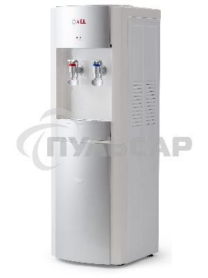 Кулер AEL LD-AEL-28 напольный электронный белый/серебристый