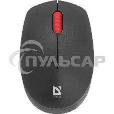 Мышь беспроводная Defender Tiana MB-055 черный, 1000 dpi, радиоканал, USB, кнопки - 3