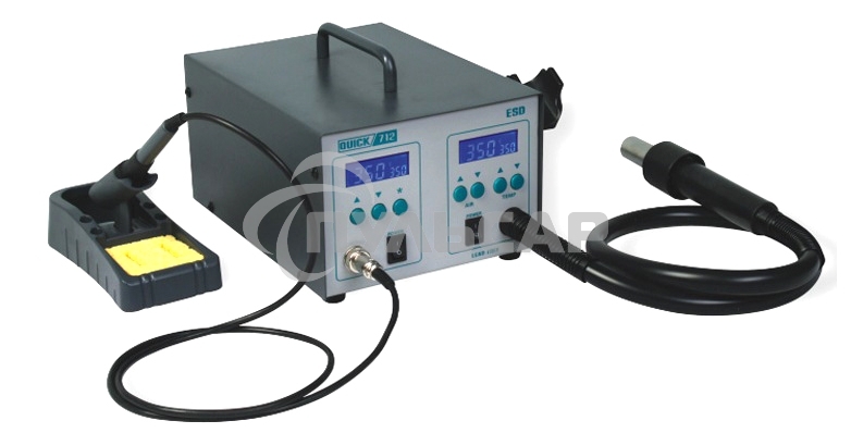 Паяльная станция 2 в 1 Quick 712 ESD 1000W