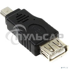 Переходник AF/miniBm USB 2.0 VCOM переходник USB(мама) на miniUSB, CA411