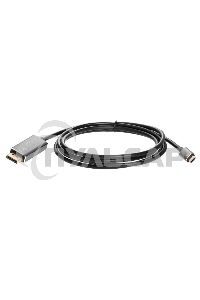 Кабель-адаптер VCOM USB Type-Cm --> DP1.4v (m) 8K@60Hz, 1,5 м, Alum Shell