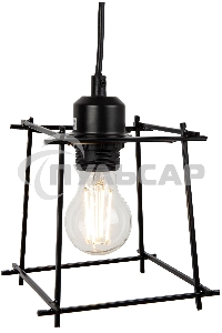 Светильник Hiper Подвес 1хЕ27х60Вт черный H046-0