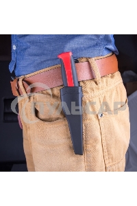 Нож строительный нержавеющая сталь лезвие 90 мм Rexant