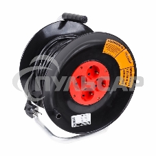 Удлинитель силовой на катушке 4 гнезда с/з 50 м 3х1 мм² STANDART PROCONNECT Удлинитель силовой на катушке 4 гнезда с/з 50 м 3х1 мм² STANDART PROCONNECT